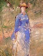 Woman among the Plants, Edouard Manet